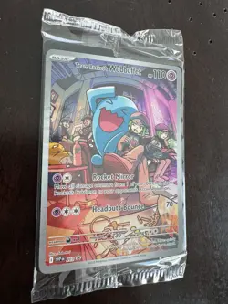Team Rocket’s Wobbuffet Promo ETB Destined Rivals Black Star 203 ENGLISH Pokemon - Image 2