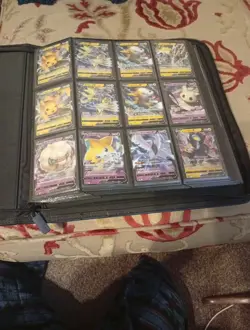 Massive Folder Full Of Pokemon Cards, Japanese Full Arts, V's, 16 Vault X Binder - Image 5