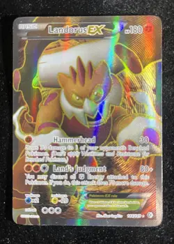 Pokemon Landorus EX 144/149 B&W Boundaries Crossed Full Art English TCG - Image 1