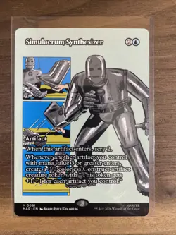 Simulacrum Synthesizer (Borderless) Marvel Universe Eternal-Legal Regular - Image 1