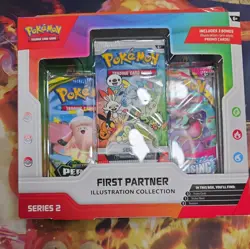 Pokemon First Partner Illustration Collection Series 2 Sealed - Image 1
