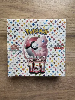 Pokemon Japanese 151 Sv2a Booster Box-Brand New & Factory Sealed-UK In hand - Image 1