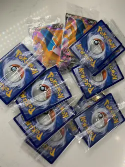 Pokemon Champions Path Charizard V SWSH050 Promo Full Art Pokemon PSA Wrapped - Image 5
