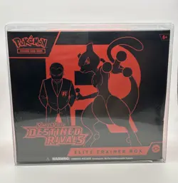 Pokemon TCG - Destined Rivals Elite Trainer Box ETB - FACTORY SEALED - With Case - Image 1