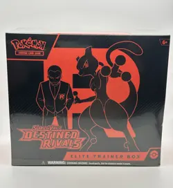 Pokemon TCG - Destined Rivals Elite Trainer Box ETB - FACTORY SEALED - With Case - Image 2