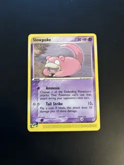Slowpoke 45/95 Team Aqua Vs Team Magma Pokemon TCG Card - Image 1