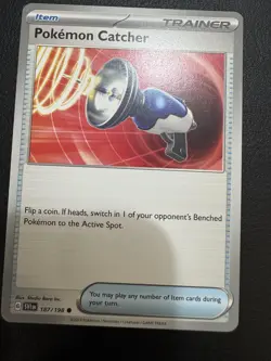 Pokemon Catcher #187/198 | Common | Scarlet & Violet Base SV01 - Image 1