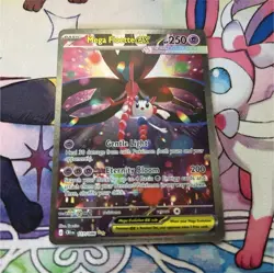 Pokemon TCG Mega Floette EX 117/086 pitch black Ultra Rare Full Art Holo - Image 1
