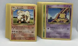 Pokemon Complete Base Set Jungle Fossil Commons And Uncommons LP-PL Vintage - Image 4