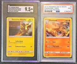 Pokemon TCG Graded Lot Psa 9 SGC 9.5 Charizard Pikachu Promo Mint - Image 1