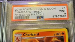 Pokemon TCG Graded Lot Psa 9 SGC 9.5 Charizard Pikachu Promo Mint - Image 2