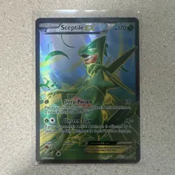 Sceptile EX Pokemon TCG XY Ancient Origins Full Art Holo 84/98 EN 170 HP - Image 1
