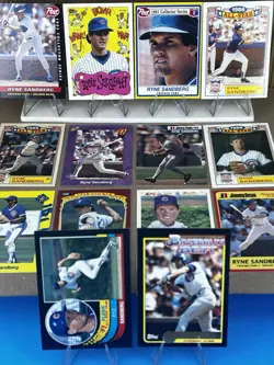 Ryne Sandberg Oddball Cards 1980s 1990s Baseball Card Lot Chicago Cubs HOF - Image 1