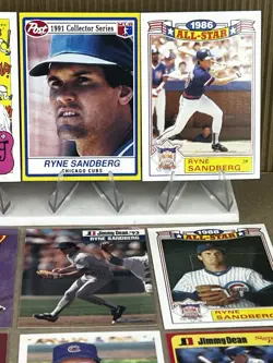 Ryne Sandberg Oddball Cards 1980s 1990s Baseball Card Lot Chicago Cubs HOF - Image 4