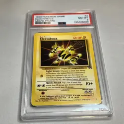 Pokemon TCG Electabuzz #2 Black Star Promo Stamped Movie Release PSA 8 NM-MT - Image 2