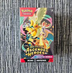 Pokemon Ascended Heroes Booster Bundle 6 Packs SEALED NEW - Image 1