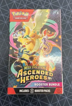 Pokemon TCG Mega Evolution Ascended Heroes Booster Bundle - New Fully Sealed - Image 1