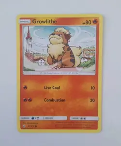 Growlithe 21/214 (Common) - Pokemon Unbroken Bonds 2019. Mint Condition. - Image 1
