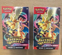 2x Pokemon TCG Ascended Heroes Booster Bundle - Brand New Sealed UK Seller - Image 1