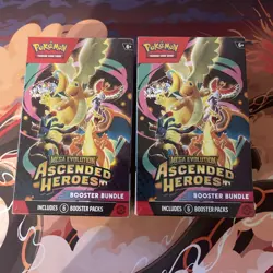 Pokemon TCG Ascended Heroes Booster Bundle X2 Factory Sealed New Booster Box - Image 1