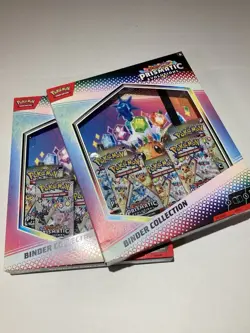 2x Pokemon Prismatic Evolutions Binder Collection Box Factory Sealed Lot Of 2 - Image 1