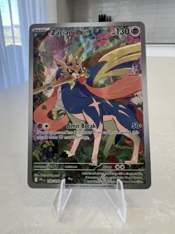 Zacian - Holo Illustration Rare ME02: Phantasmal Flames 100/094 NM - Image 1