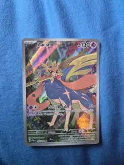 Zacian 100/094 Me02: Phantasmal Flames Holo - Image 2