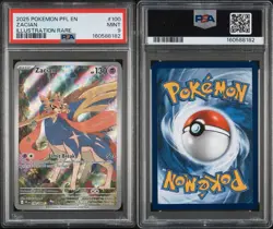PSA 9: Pokemon Zacian Phantasmal Flames EN (100/094) - Image 1