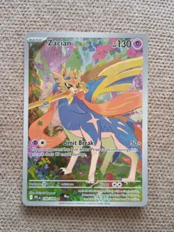 Zacian 100/094 - Phantasmal Flames Illustration Rare - Pokemon Tcg - Near Mint - Image 1