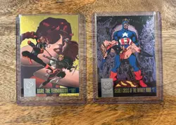 LOT: DC Versus Marvel (1995) and Amalgam Comics (1996), 16 chase cards, NM/EX - Image 4