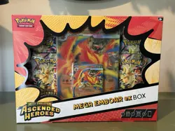 Pokemon TCG Mega Evolution—Ascended Heroes Mega Emboar ex Box - Image 1
