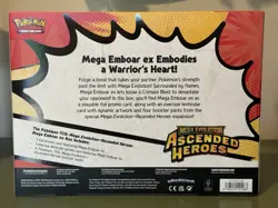 Pokemon TCG Mega Evolution—Ascended Heroes Mega Emboar ex Box - Image 2