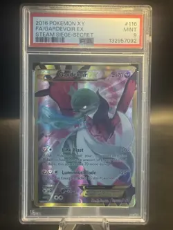Gardevoir EX (Secret) 116/114 XY - Steam Siege Holo PSA 9 - Image 1