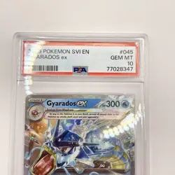 Pokemon TCG Gyarados EX Ultra Rare Holo Scarlet & Violet SVI Base Set Psa 10 - Image 5