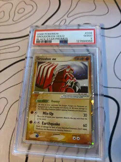 PSA 2 2006 Pokemon TCG Groudon ex Holo Promo #038 English EX Basic - Image 1