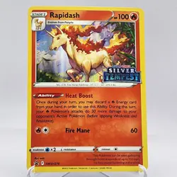 Rapidash SWSH270 Silver Tempest Black Star Promo Pokemon TCG - Image 1