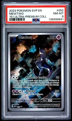 The Pokemon Company Mewtwo 052 Sv: Scarlet & Violet Promo Holo Eng PSA 8 - Image 1