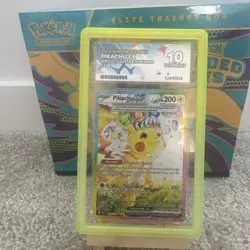 Pokemon Pikachu TCG Surging Sparks EX Card 238/191 Sir Ace 10 & grailguard - Image 1