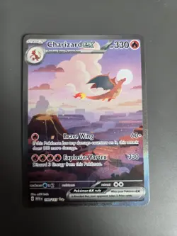 Pokemon - 151 Charizard EX 199/165 - Image 1