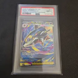 Mega Sharpedo Ex 127/094 Phantasmal Flames SIR Pokemon Card PSA 10 - Image 1