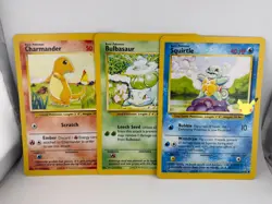 Pokemon TCG CELEBRATIONS 25th Anniversary Kanto First Partner Pack Jumbo Promo - Image 1