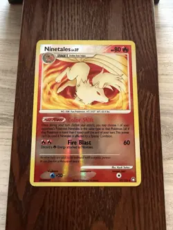 Ninetales 32/123 Mysterious Treasures Reverse Holo Near Mint - Image 1