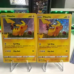 Pokemon TCG Pikachu SWSH039 Holo Promo 2-Card Lot English 2020 - Image 1