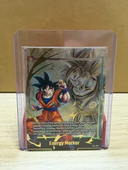Goku Gold Energy Marker Promo Prize E01-05 Dragon Ball Fusion World English : NM - Image 1