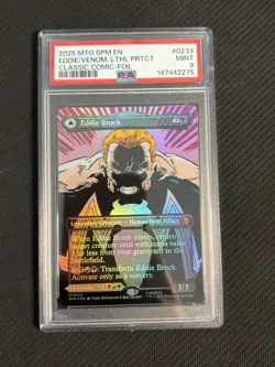 2025 MTG Marvel's Spider-Man Eddie Brock/ Venom, Lethal Protector PSA 9 #233 - Image 1