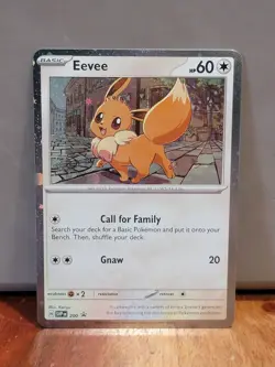 Eevee SVP200 Scarlet & Violet Black Star Promo Destined Rivals Pokemon TCG - Image 1