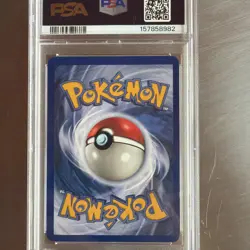 1999 POKEMON BASE SET UNLIMITED #10 MEWTWO-HOLO PSA 7 - Image 3