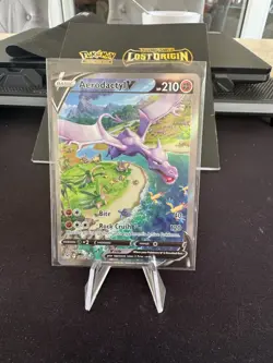Aerodactyl V Alt-Art Ultra Rare - POKEMON CARD - LOST ORIGIN - 180/196 NM - Image 5