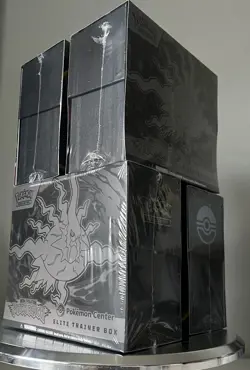 x4 Pokemon Center Pitch Black Elite Trainer Box ETBs Sealed [Sameday dispatch] - Image 5