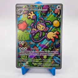 Ambipom 107/094 Illustration Rare Phantasmal Flames Pokemon TCG - Image 1